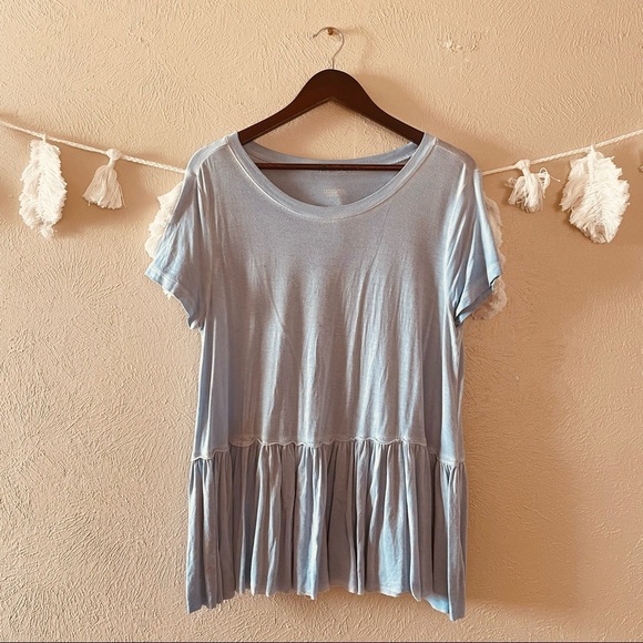 Mossimo Supply Co. Tops - Mossimo Supply Co. | Peplum T-Shirt